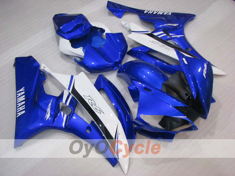 Injection Fairing kit for 06-07 YZF-R6 - Black - Flame #OYO87905897 Main image