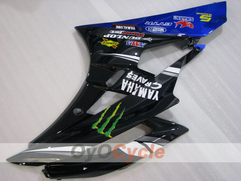Left & Right Side Fairing For Yamaha 06-07 YZF-R6 #OYO87912630 Secondary image