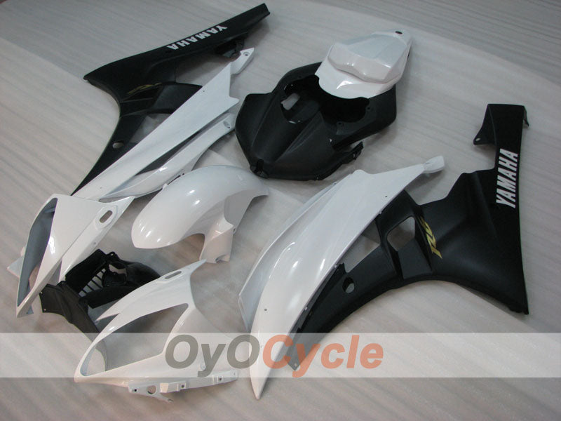 Injection Fairing kit for 06-07 YZF-R6 - White, Black - Factory Style #OYO87905900