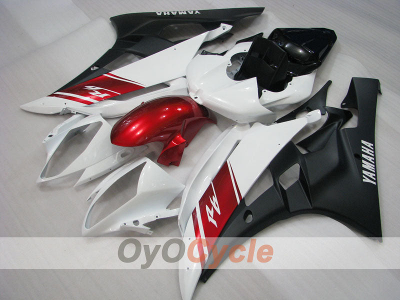 Injection Fairing kit for 06-07 YZF-R6 - Red, White, Black, Matte - Factory Style #OYO87905891 Secondary image