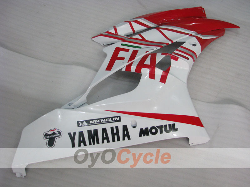 Injection Fairing kit for 06-07 YZF-R6 - Red, White - FIAT #OYO87905892