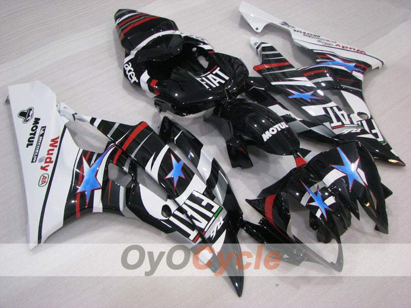 Injection Fairing kit for 06-07 YZF-R6 - White, Black - Monster #OYO87905906 Main image