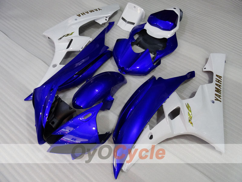 Injection Fairing kit for 06-07 YZF-R6 - Blue, White - Factory Style #OYO87905909 Secondary image