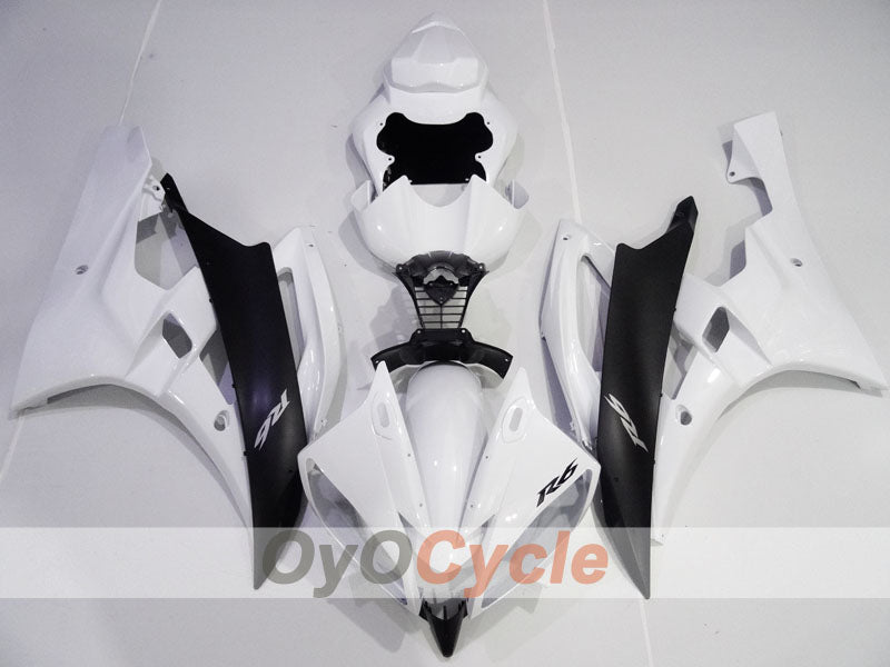 Injection Fairing kit for 06-07 YZF-R6 - White, Black - Factory Style #OYO87905911 Secondary image