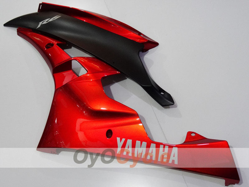 Injection Fairing kit for 06-07 YZF-R6 - Red, Black - Factory Style #OYO87905914