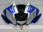Injection Fairing kit for 06-07 YZF-R6 - Blue, White - FIAT, MOTUL #OYO87905915