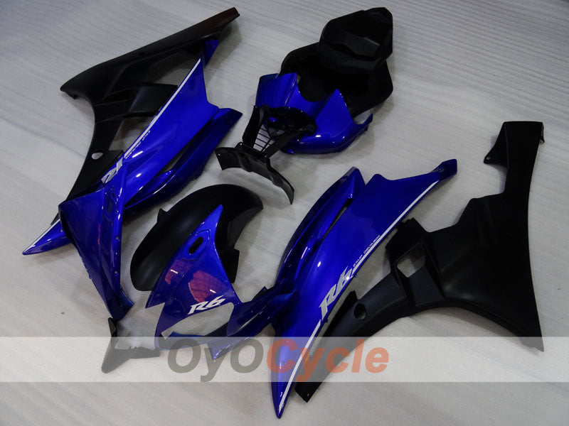 Injection Fairing kit for 06-07 YZF-R6 - Blue, Black, Matte - MOTUL #OYO87905917