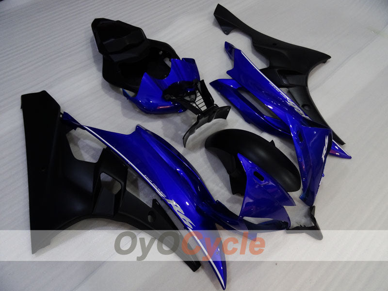 Injection Fairing kit for 06-07 YZF-R6 - Blue, Black, Matte - MOTUL #OYO87905917