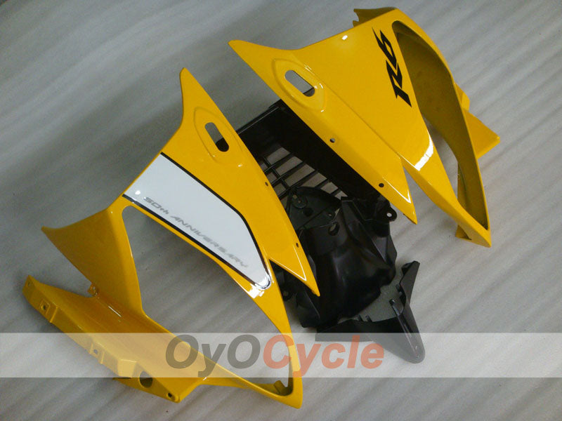 Injection Fairing kit for 06-07 YZF-R6 - Yellow, Black - MOTUL #OYO87905920