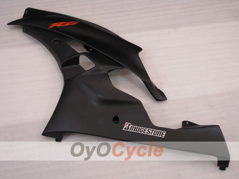 Injection Fairing kit for 06-07 YZF-R6 - Black, Matte - Factory Style #OYO87905923