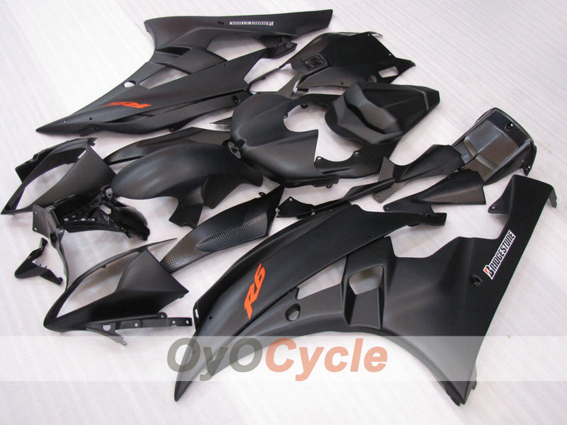 Injection Fairing kit for 06-07 YZF-R6 - Black, Matte - Factory Style #OYO87905923