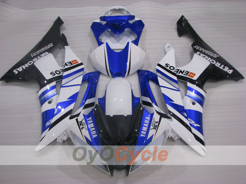 Injection Fairing kit for 08-16 YZF-R6 - Blue, White, Black - ENEOS #OYO87905931 Secondary image