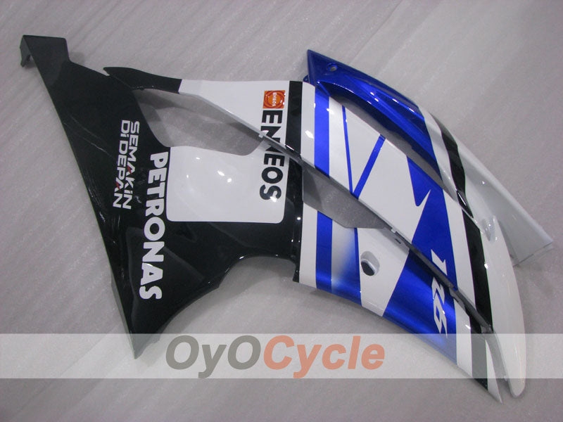 Injection Fairing kit for 08-16 YZF-R6 - Blue, White, Black - ENEOS #OYO87905931