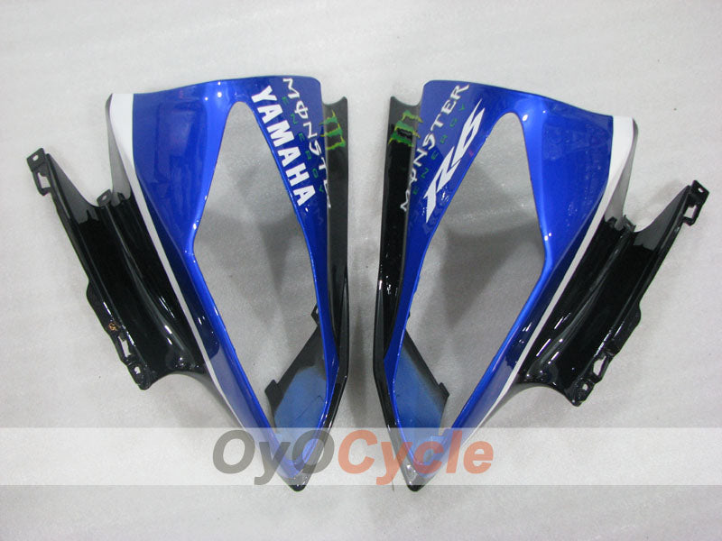 Injection Fairing kit for 08-16 YZF-R6 - Blue, Black - Monster #OYO87905932