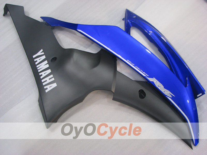 Injection Fairing kit for 08-16 YZF-R6 - Blue, Black - Factory Style #OYO87905934