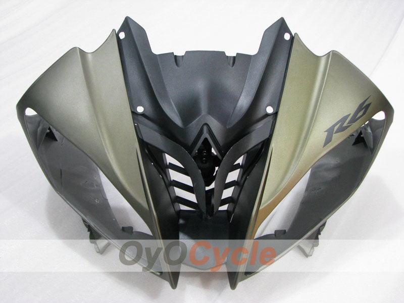 Injection Fairing kit for 08-16 YZF-R6 - Black, Grey - Factory Style #OYO87905935