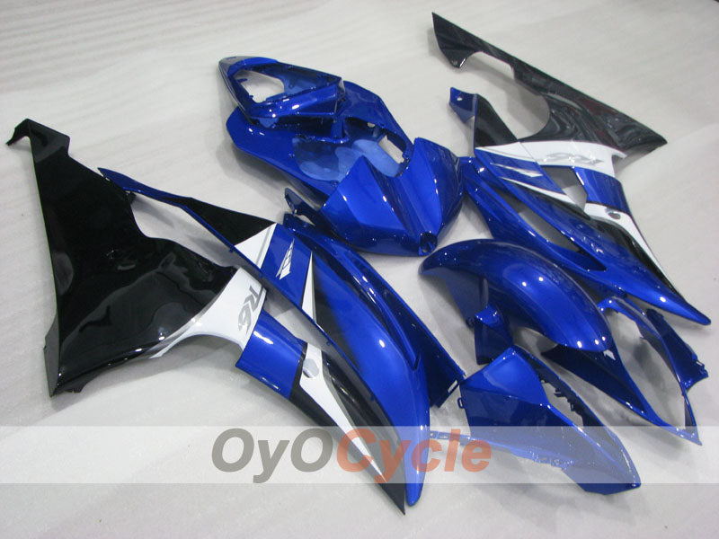 Injection Fairing kit for 08-16 YZF-R6 - Blue, White, Black - Factory Style #OYO87905938 Main image