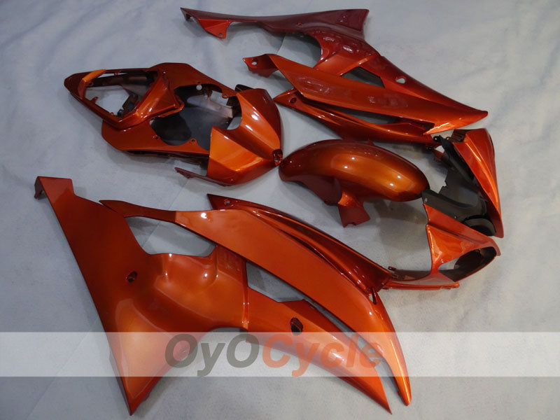 Injection Fairing kit for 08-16 YZF-R6 - Orange, Black - Factory Style #OYO87905939