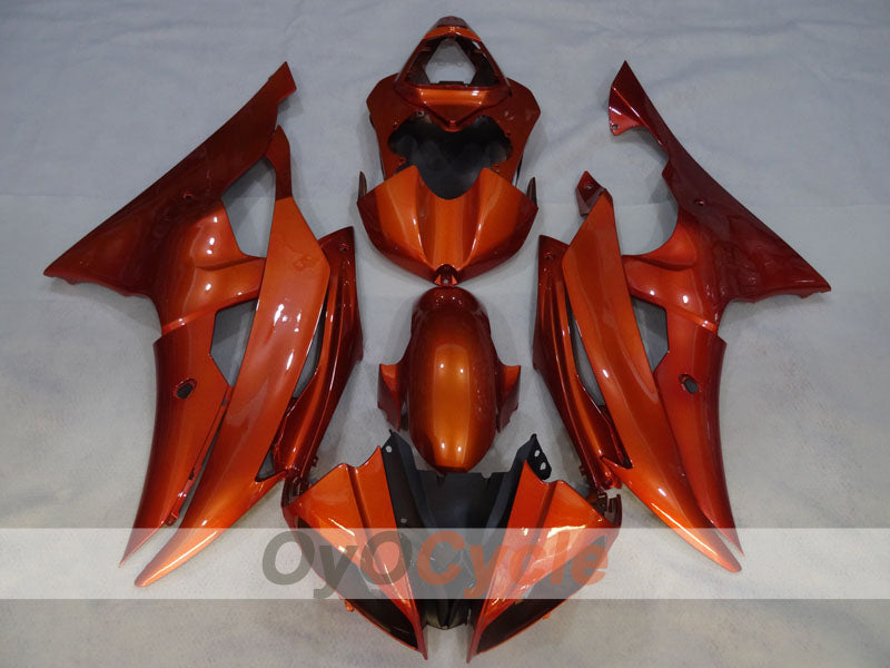 Injection Fairing kit for 08-16 YZF-R6 - Orange, Black - Factory Style #OYO87905939 Secondary image