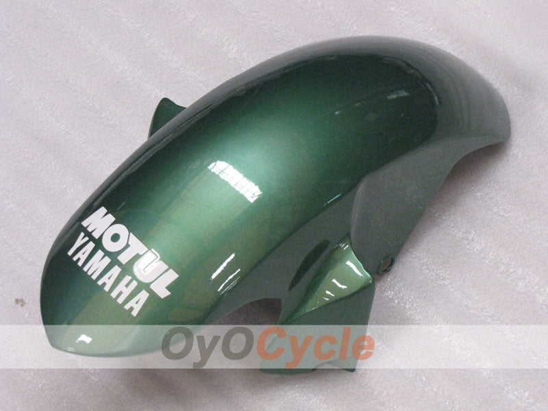 Injection Fairing kit for 08-16 YZF-R6 - ArmyGreen, White - FIAT #OYO87905943