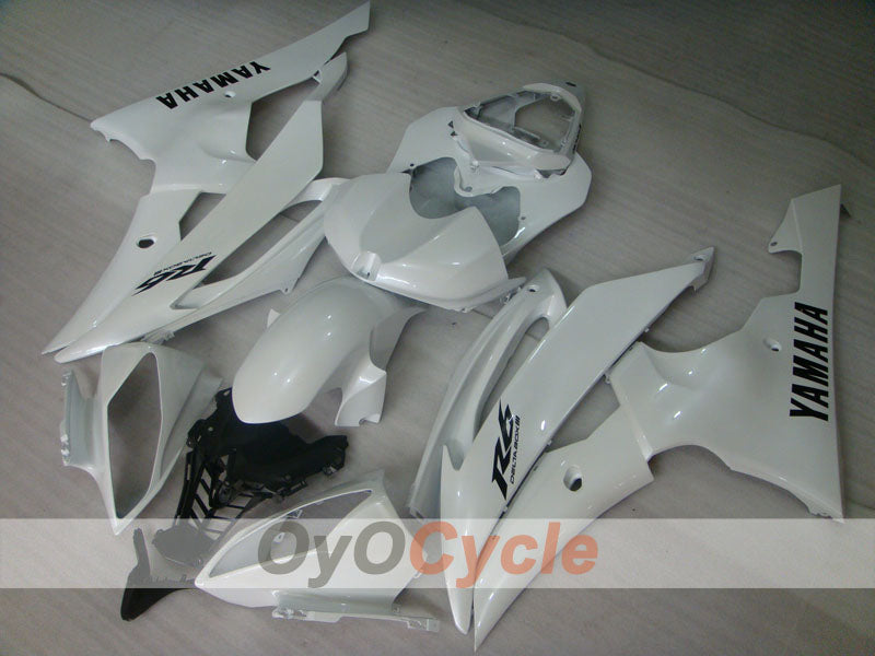 Injection Fairing kit for 08-16 YZF-R6 - White - Factory Style #OYO87905944 Secondary image