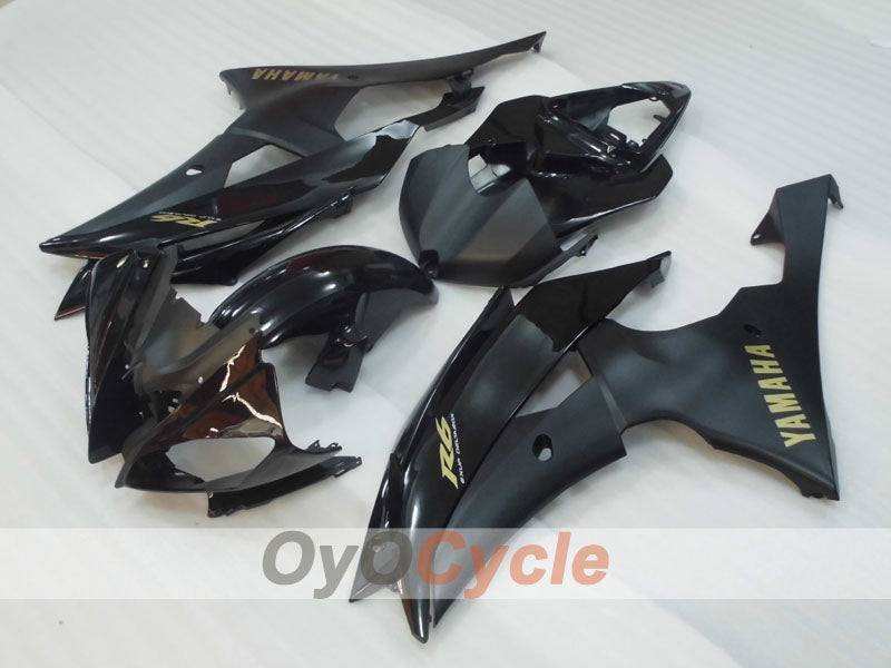 Injection Fairing kit for 08-16 YZF-R6 - Black - Factory Style #OYO87905950