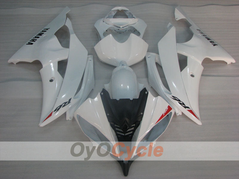 Injection Fairing kit for 08-16 YZF-R6 - White - Factory Style #OYO87905952