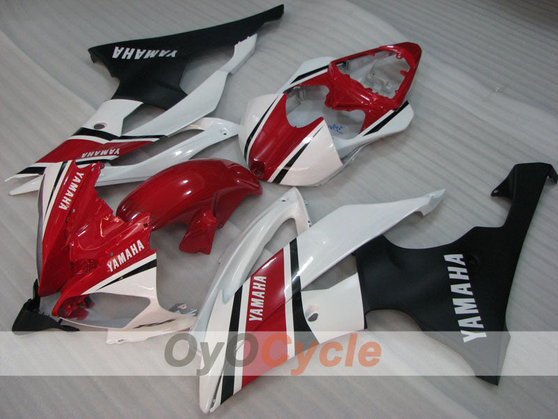 Injection Fairing kit for 08-16 YZF-R6 - Red, White, Black - Factory Style #OYO87905955 Secondary image
