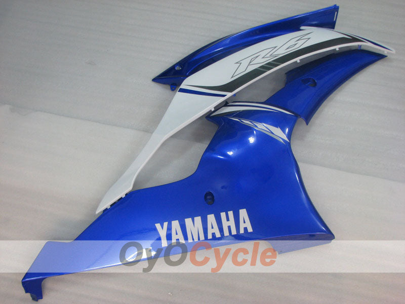 Injection Fairing kit for 08-16 YZF-R6 - Blue, White, Black - Factory Style #OYO87905958