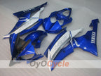 Injection Fairing kit for 08-16 YZF-R6 - Blue, White, Black - Factory Style #OYO87905958