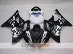 Injection Fairing kit for 08-16 YZF-R6 - White, Black - Customize #OYO87905960