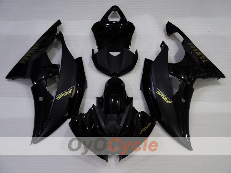 Injection Fairing kit for 08-16 YZF-R6 - Black - Factory Style #OYO87905961 Secondary image