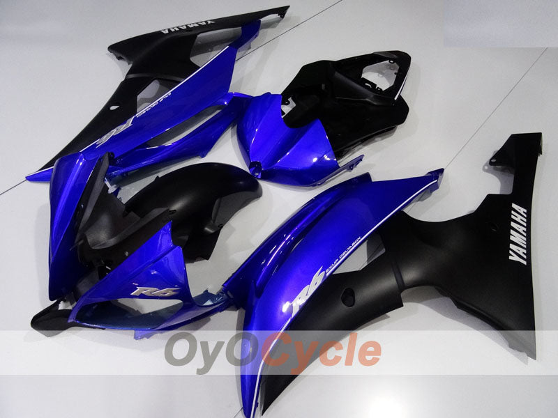 Injection Fairing kit for 08-16 YZF-R6 - Blue, Black - Factory Style #OYO87905966
