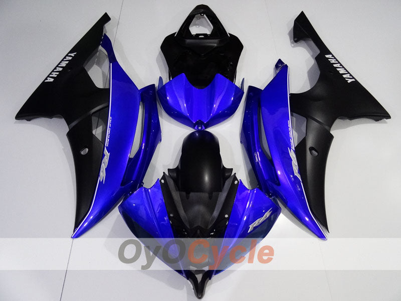 Injection Fairing kit for 08-16 YZF-R6 - Blue, Black - Factory Style #OYO87905966