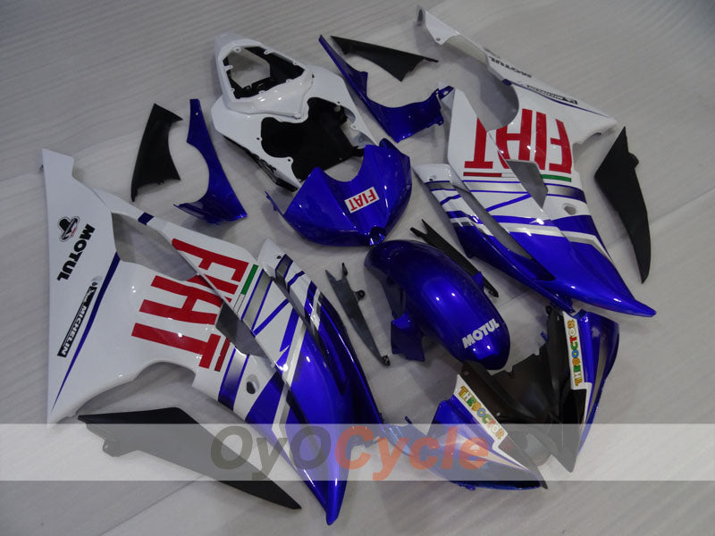 Injection Fairing kit for 08-16 YZF-R6 - Blue, White - FIAT #OYO87905967 Secondary image