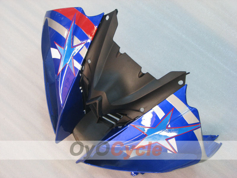 Injection Fairing kit for 08-16 YZF-R6 - Blue, White - FIAT #OYO87905968