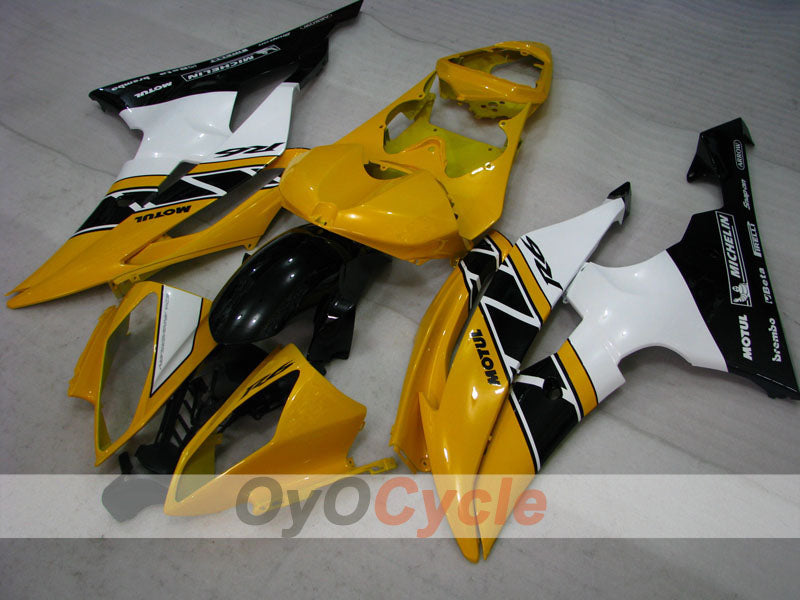 Injection Fairing kit for 08-16 YZF-R6 - Yellow, Black - Factory Style #OYO87905969
