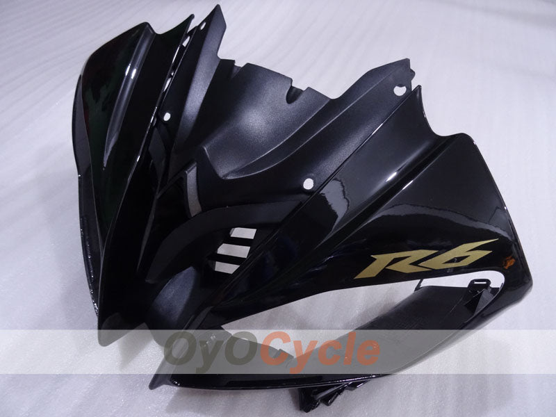 Injection Fairing kit for 08-16 YZF-R6 - Black - Factory Style #OYO87905970