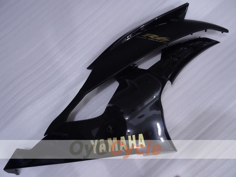 Injection Fairing kit for 08-16 YZF-R6 - Black - Factory Style #OYO87905970