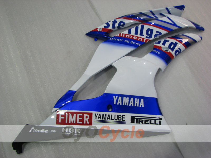 Injection Fairing kit for 08-16 YZF-R6 - Blue, White - Sterilgarda #OYO87905971