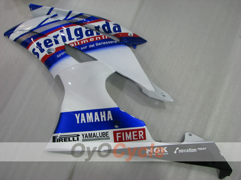Injection Fairing kit for 08-16 YZF-R6 - Blue, White - Sterilgarda #OYO87905971
