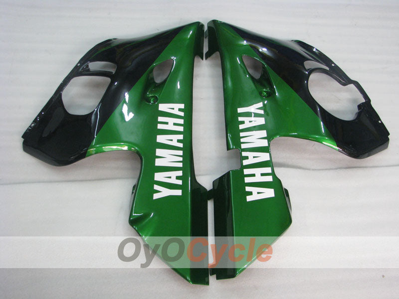 Injection Fairing kit for 98-02 YZF-R6 - Green, Black - Flame #OYO87905977