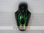 Injection Fairing kit for 98-02 YZF-R6 - Green, Black - Flame #OYO87905977
