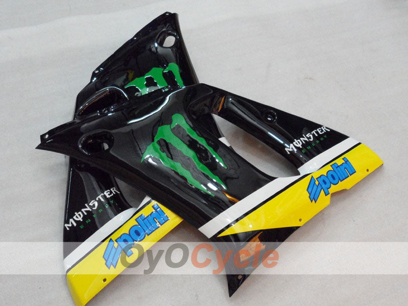 Injection Fairing kit for 98-02 YZF-R6 - Red, Yellow, Black - Monster #OYO87905984