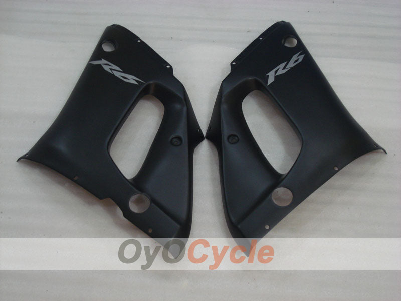 Injection Fairing kit for 98-02 YZF-R6 - Black, Matte - Factory Style #OYO87905985