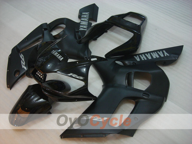 Injection Fairing kit for 98-02 YZF-R6 - Black, Matte - Factory Style #OYO87905985