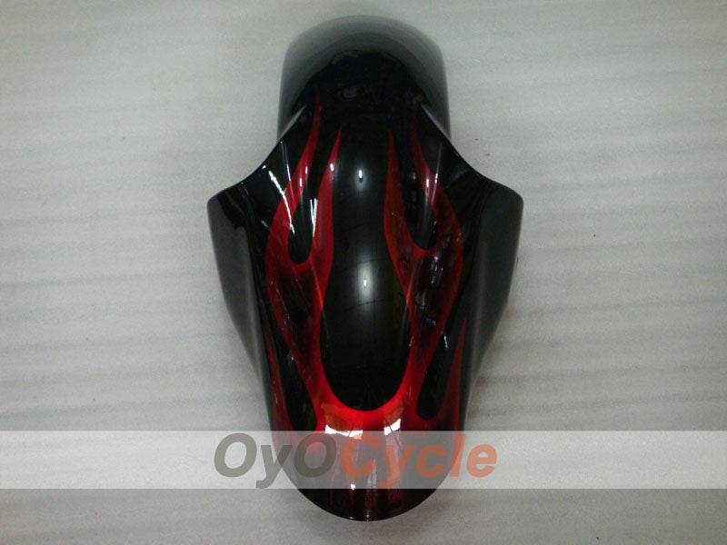 Injection Fairing kit for 98-02 YZF-R6 - Red, Black - Flame #OYO87905994
