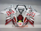 Injection Fairing kit for 98-02 YZF-R6 - Red, White - FIAT #OYO87906004