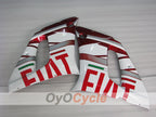 Injection Fairing kit for 98-02 YZF-R6 - Red, White - FIAT #OYO87906004