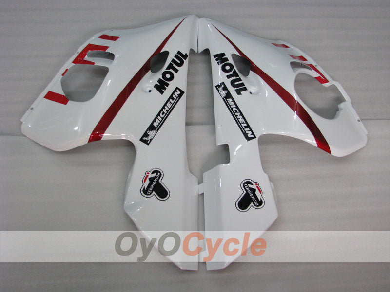 Injection Fairing kit for 98-02 YZF-R6 - Red, White - FIAT #OYO87906004